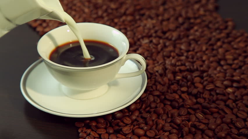 Pouring Milk Coffee Latte Cup Stock Footage Video 4977077 Pouring Milk Coffee Latte Cup Stock Footage Video 4977077 Shutterstock