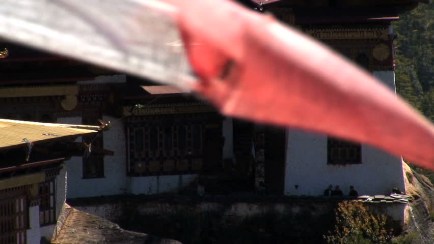 Taktsang Dzong (monastery) or Tiger's Nest, built in the 8th century, Paro, Bhutan
