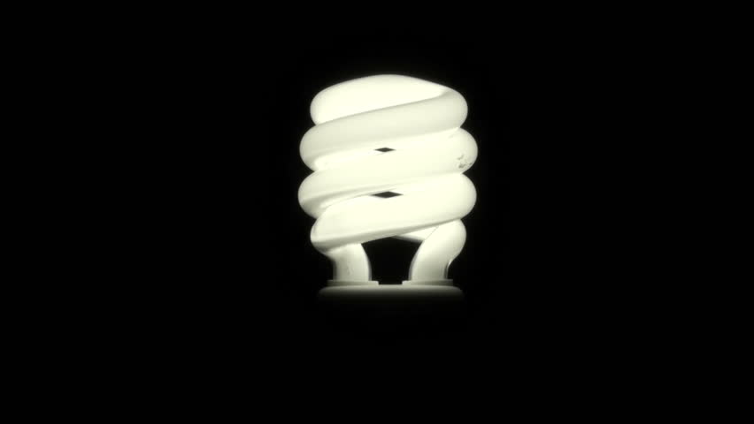 Green energy light-bulb flickers