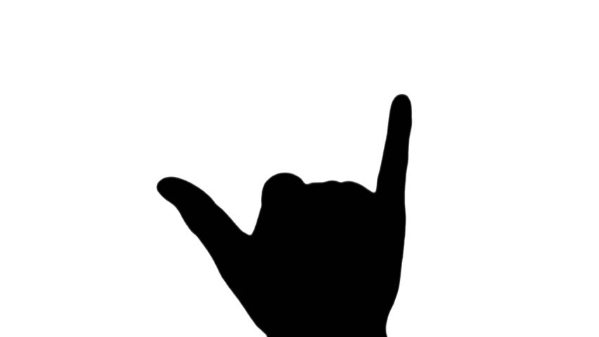 Hang loose - white