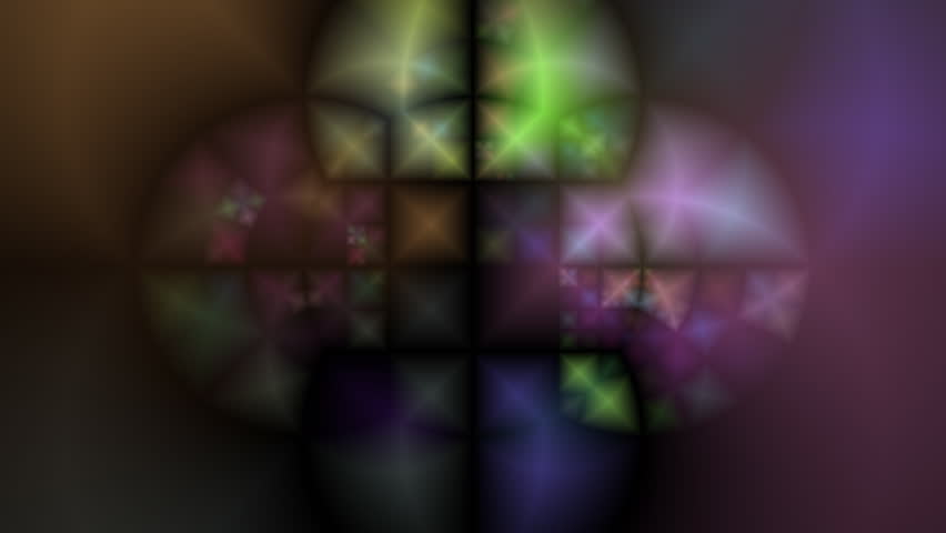 Stained glass window vortex