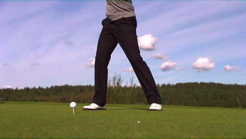Golf Slow motion. Phantom HD 720P