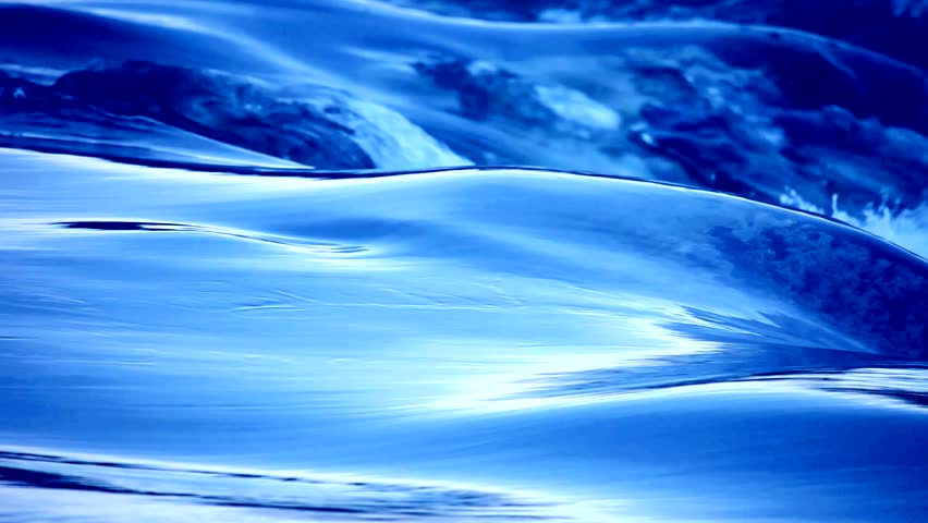 flowing Water and wave time laps looping