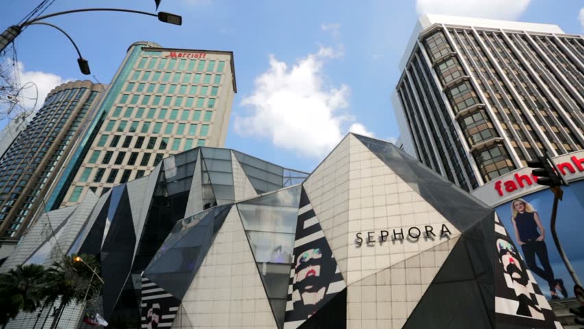 KUALA LUMPUR, MALAYSIA  FEBUARY 3, 2015 Sephora  A Network Of