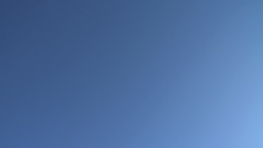 Commercial jet flies directly overhead (2 of 3)