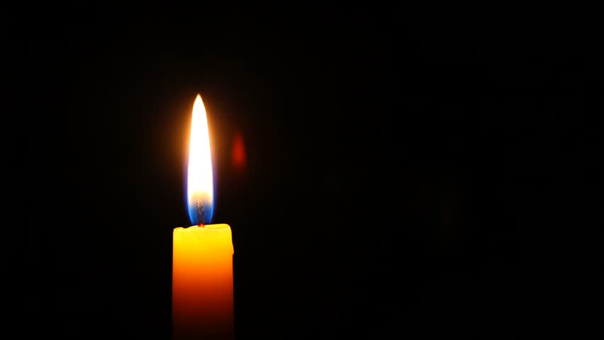 HD 1080p - Candle in high definition, much copyspace for own text