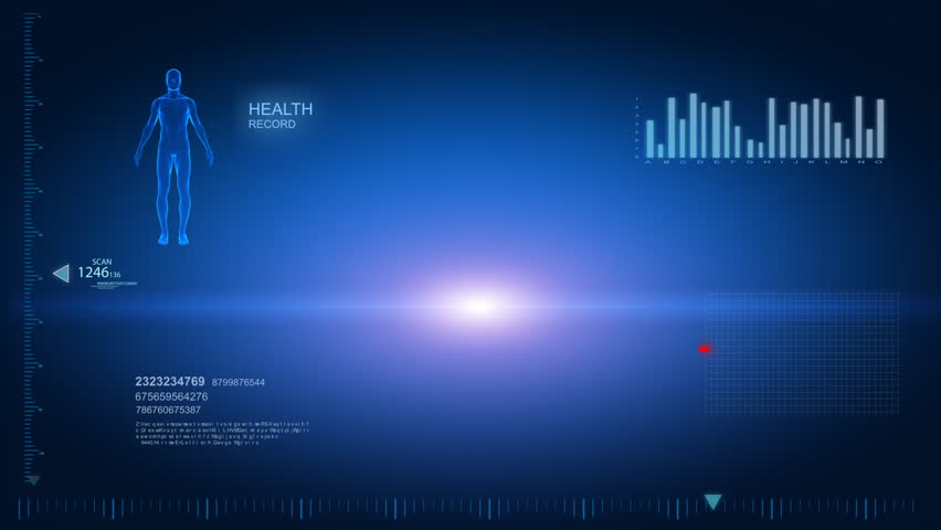 Human x-ray scan in loop 6 - whole body