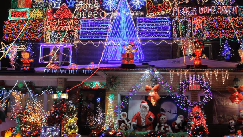 TORONTO  DECEMBER 26. Best Decorated House With Christmas Lights In