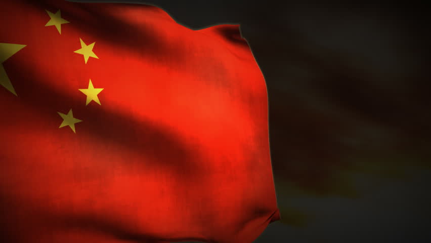 Fireworks Celebration Communist China Flag Sunset Entertainment