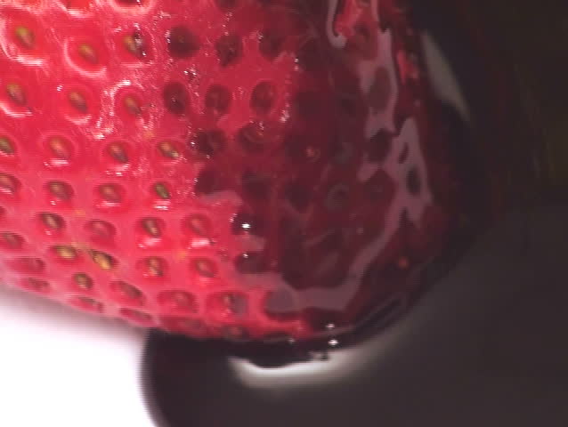 Strawberry dipped in chocolate - NTSC