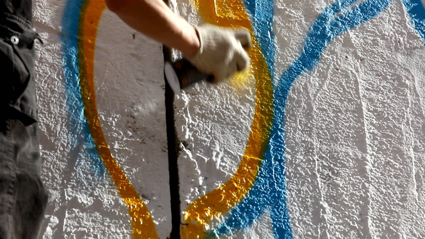 Paint graffiti - editor cut