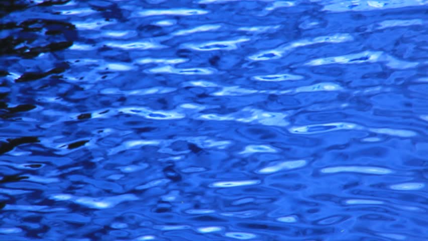 blue water