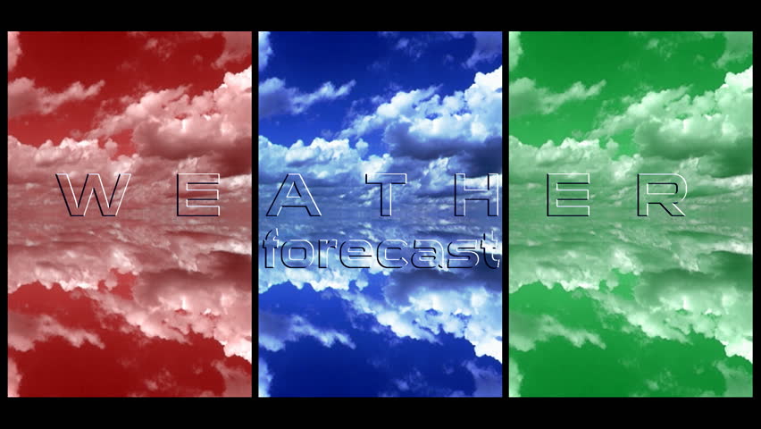 Weather forecast background 