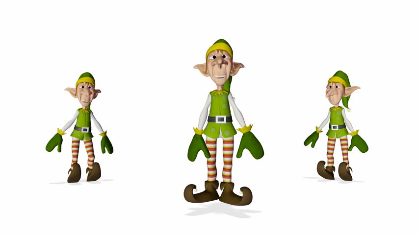 santa helper 3 elves hip hop dance 