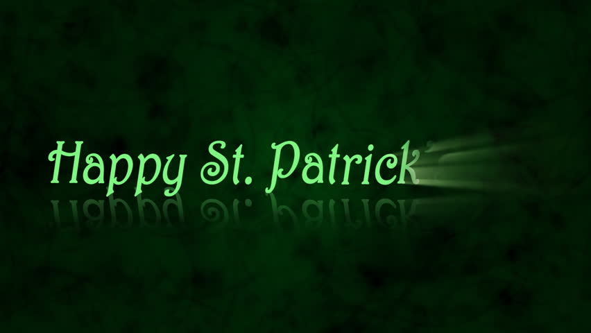 Happy St. Patrick's Day animation - 1080p