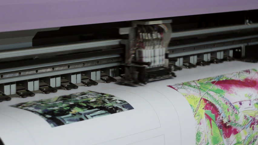 digital printing wide format self adhesive stock footage video wide format digital printers