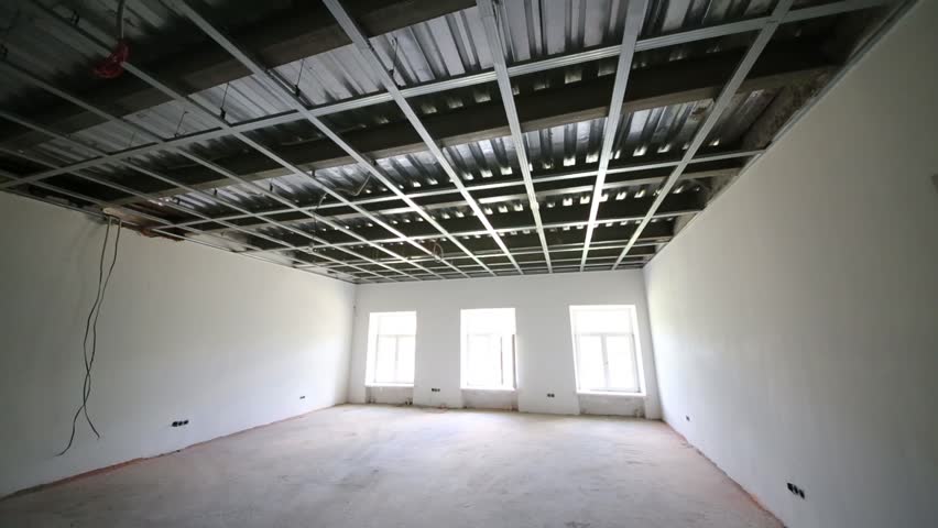 Hd00 06indoor View Of Room With Suspended Ceiling In Building