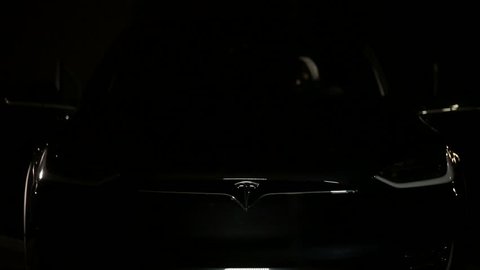 1000 Tesla Model X Stock Video Clips And Footage Royalty