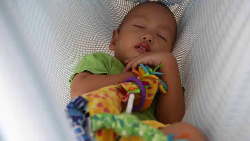 Asian Baby Boy Sleeping In Stock Footage Video 100 Royalty Free 1008148417 Shutterstock