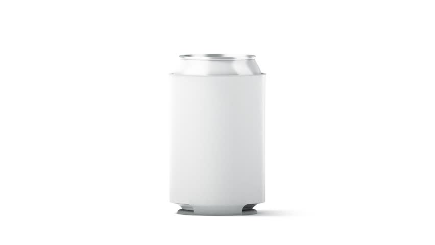 Download Blank Can Koozie Mockup Isolated, Stock Footage Video (100% Royalty-free) 1008767987 | Shutterstock