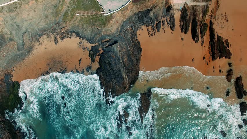 Rocky Coastline of Portugal image - Free stock photo - Public Domain ...