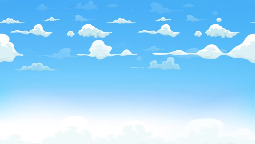 Cartoon Background Cartoon Clouds Images - cartoon media