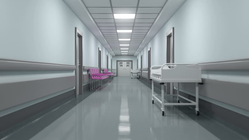 Hospital Corridor Visitor Walks Through Stockvideos Filmmaterial 100 Lizenzfrei 1013754407 Shutterstock