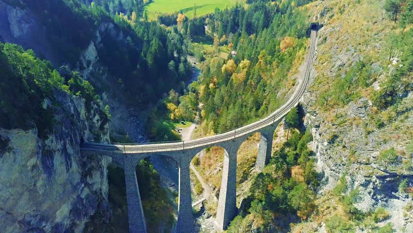 Landwasser Viaduct Швейцария