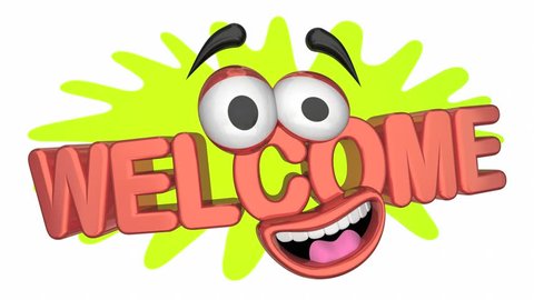 Welcome Introduction New Guest Cartoon Face Stock Footage Video (100%  Royalty-free) 1020007627 | Shutterstock