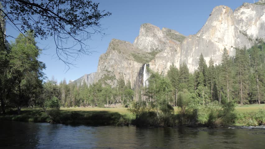 Bridalveil Fall waterfall