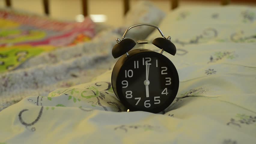 I get up my alarm clock rings. I get up my alarm clock rings