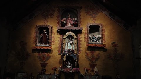 Altiplano Region Argentina 20 January 2019 Old Church Interior In A Small Town In Jujuy Province Argentina South America