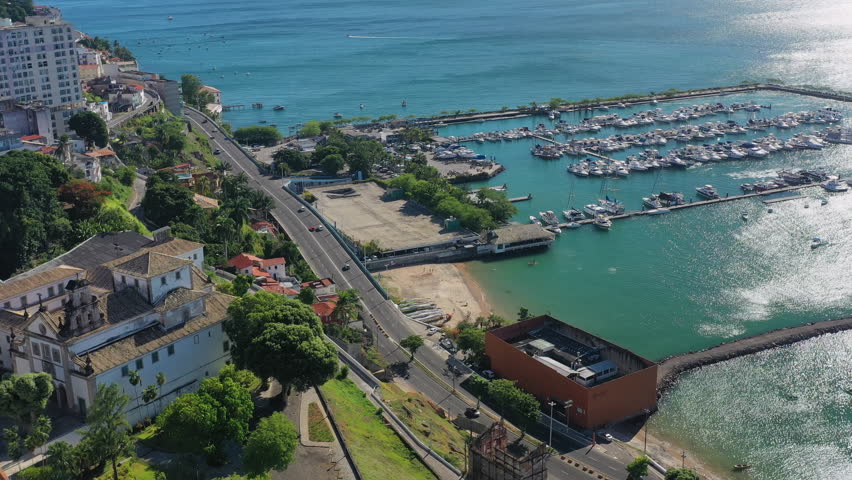 Coastline, Cityscape, And Landscape Of Salvador, Brazil Image - Free 