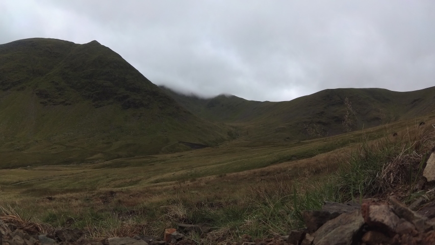 Cumbria UK landscape with lake and mountains image - Free stock photo ...