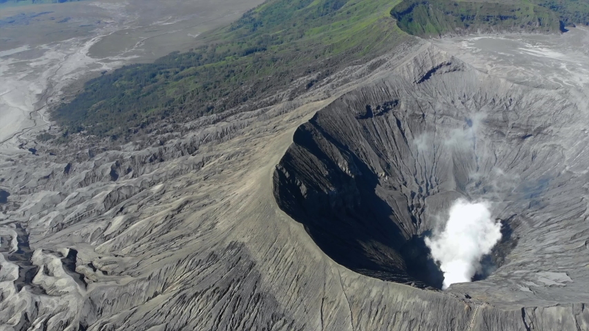 Landscape of Mount Bromo on the Island of Java, Indonesia image - Free ...