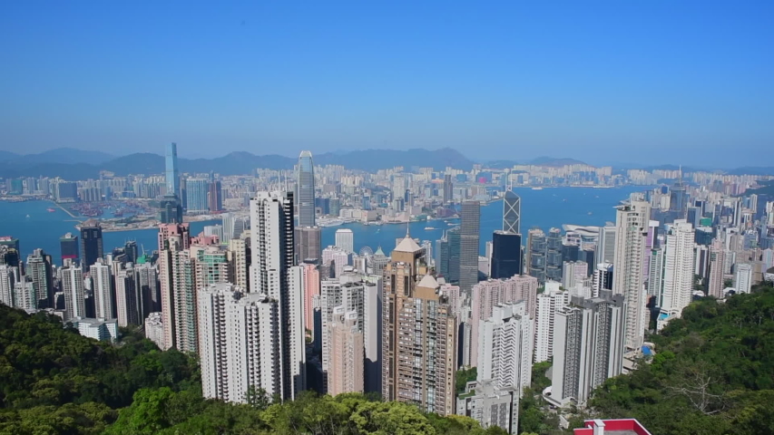 City and Hills in Hong Kong, China image - Free stock photo - Public ...