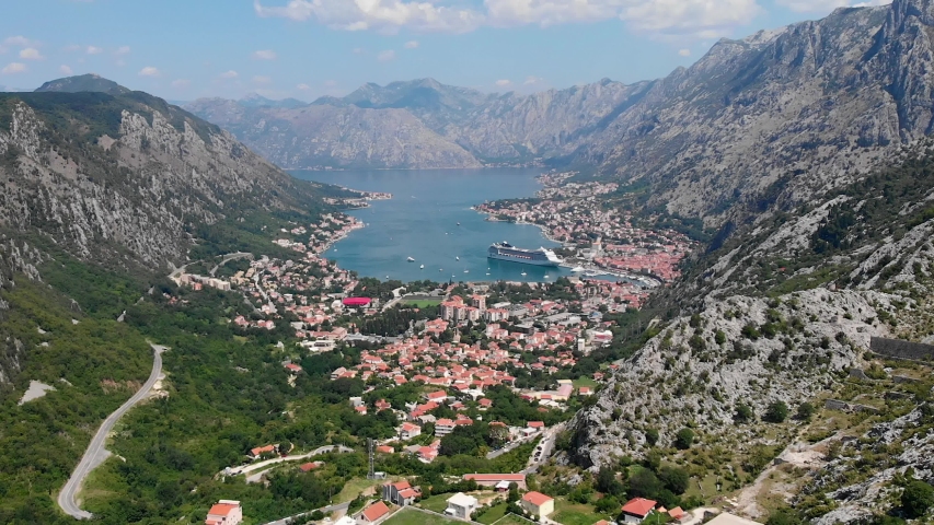 Podgorica panoramic landscape in Montenegro image - Free stock photo ...