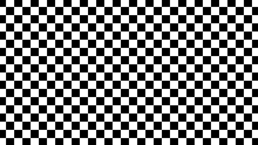 black and white checkers