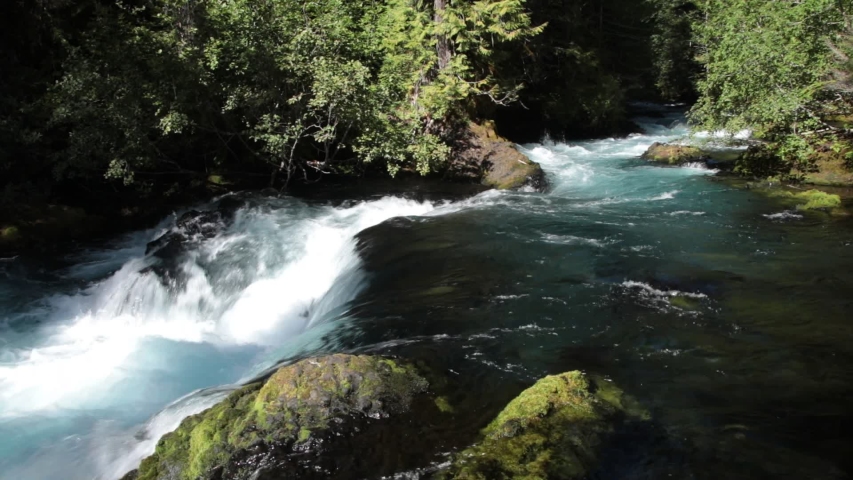 Sahale Falls waterfall
