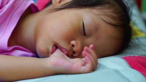 Close Up View Of Sleeping Stock Footage Video 100 Royalty Free