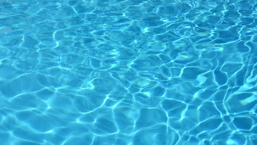 Background Of Clean Water In A Blue Swimming Pool Stock Footage Video ...