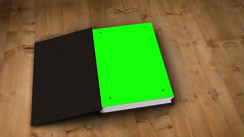 Digital Animation of Book Opening Stock Footage Video (100% Royalty