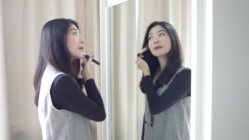 Asian girl in mirror Porn tiny japanese girls