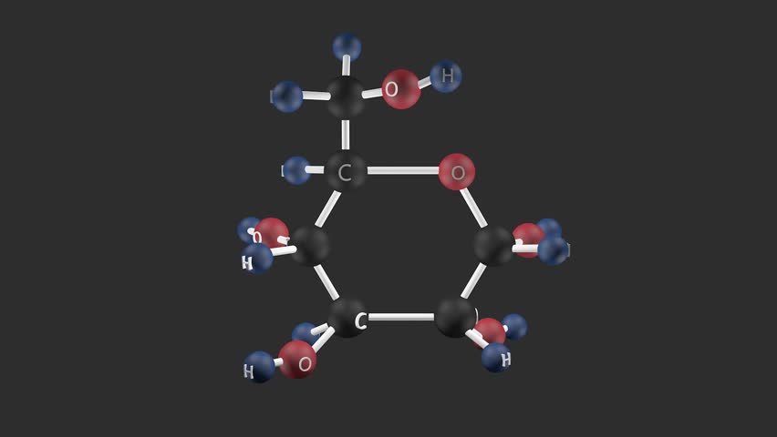 Как выглядит молекула сахара фото
