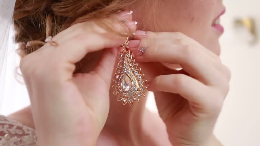 Stock Video Of Hands The Bride Dress Beautiful 12927347 Categories