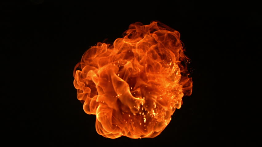 Fire Ball Explosion Shooting With High Speed Camera, Phantom Flex ...