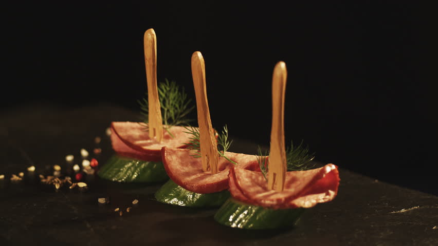 Header of canape