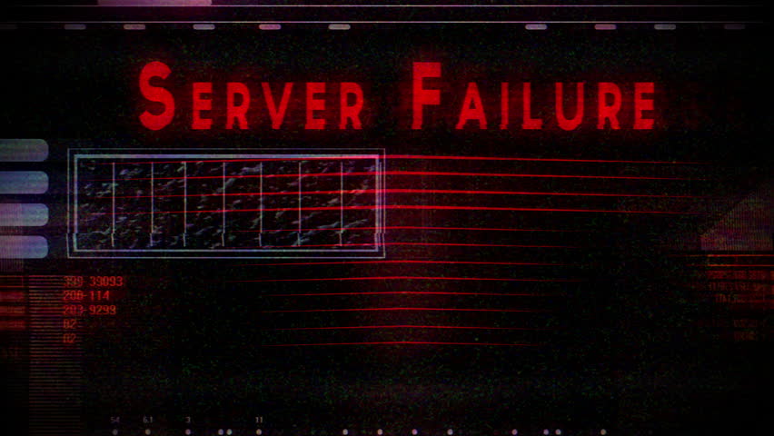 Server Failure Concept, Computer Servers Stock Footage Video (100% ...