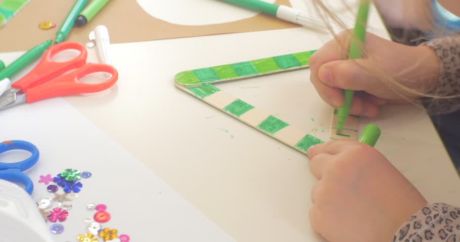 Stock video of kid's, girls hands are coloring a | 13500917 ... Stock video of kid's, girls hands are coloring a | 13500917 ...