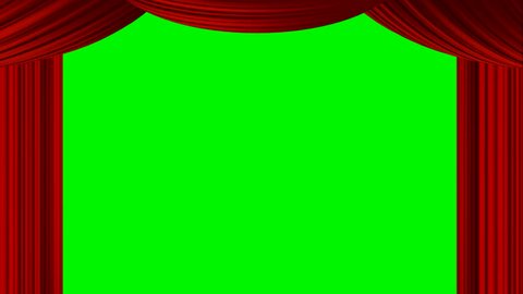 Animated Zooming Red Curtain On Stock Footage Video 100 Royalty